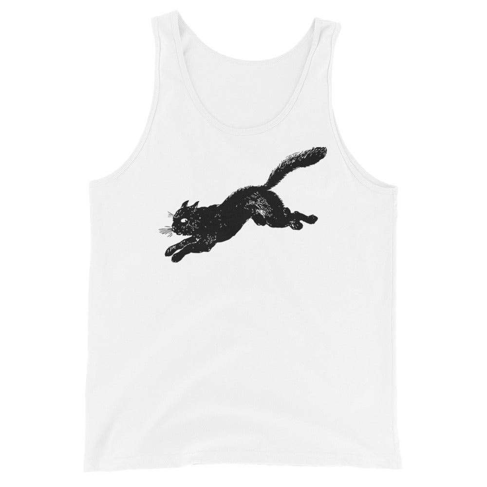 Black Cat 9 Lives Halloween Tank Top