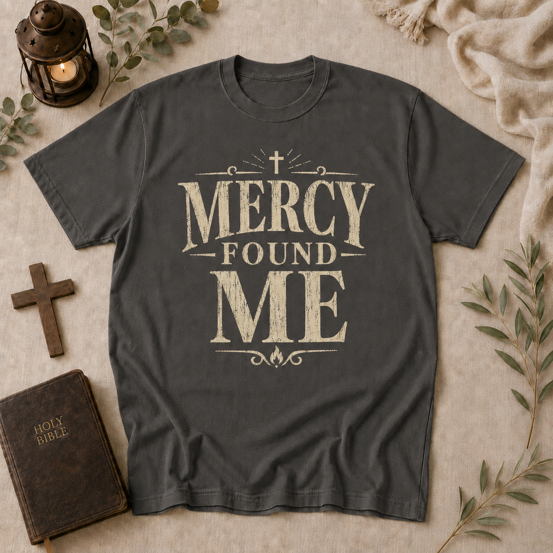 Mercy Found Me Tee In Pepper #color_pepper