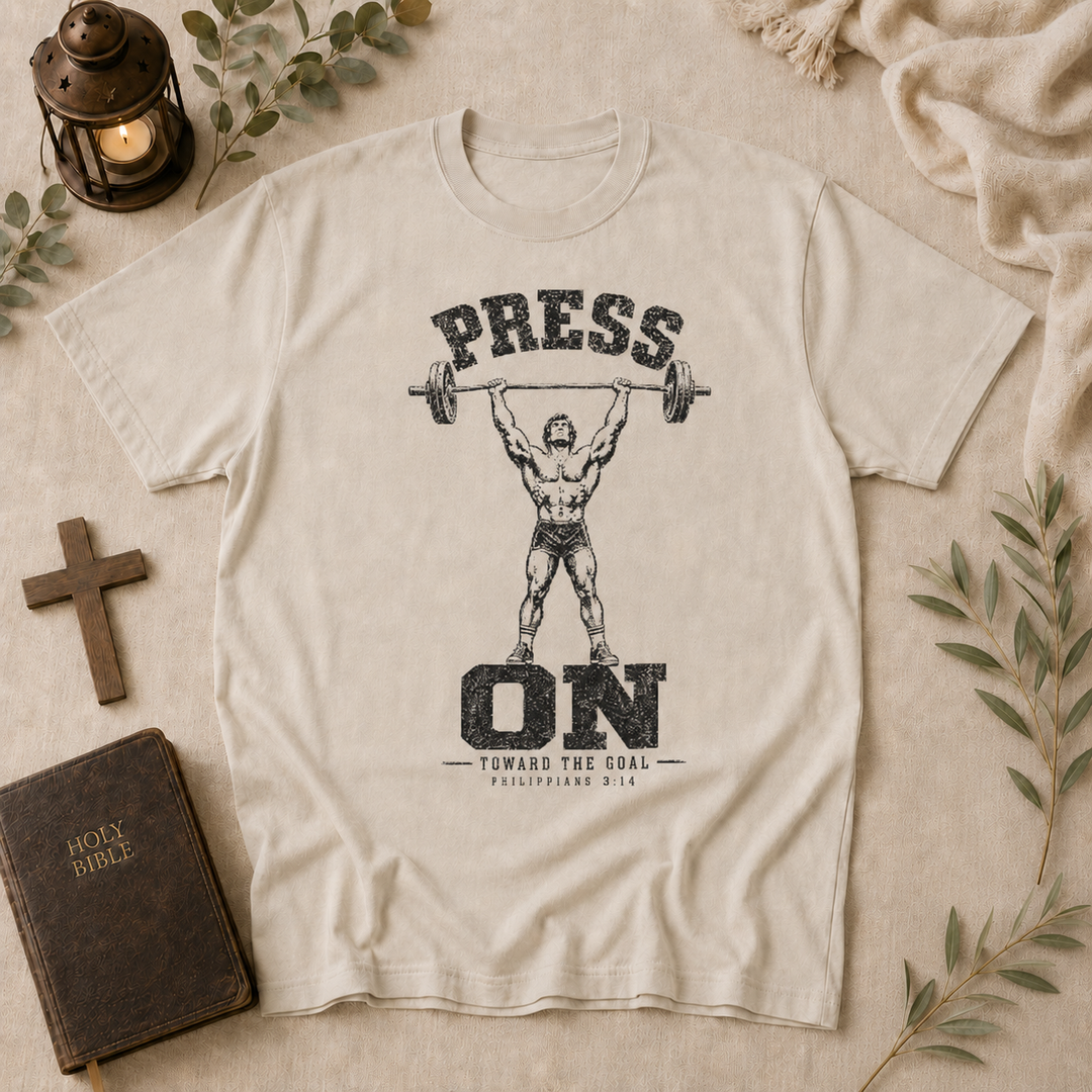 Press On Tee In Ivory #color_ivory