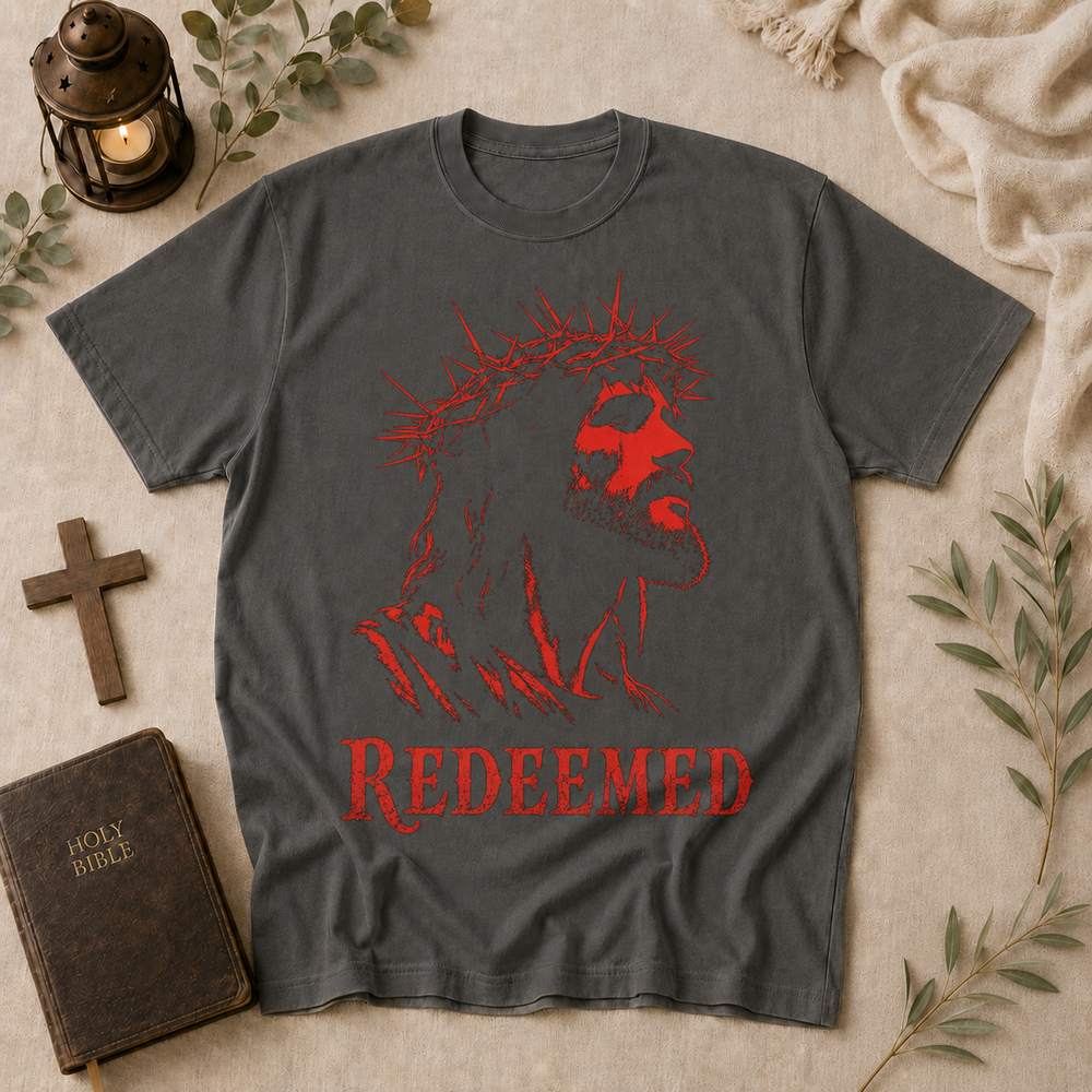 Redeemed Tee In Pepper #color_pepper